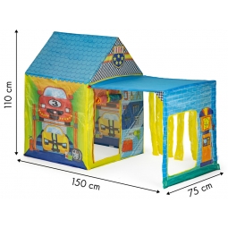 Namiot warsztat samochodowy namiocik mechanika dla dzieci