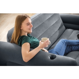 Sofa dmuchana rozkładana łóżko materac 2w1 INTEX 66552