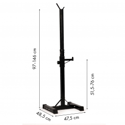 Stojaki pod sztangę 2 szt podpory do ławeczki