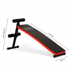 Ławeczka do ćwiczeń skośna ławka treningowa