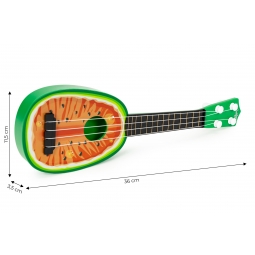 Ukulele gitara dla dzieci cztery struny arbuz