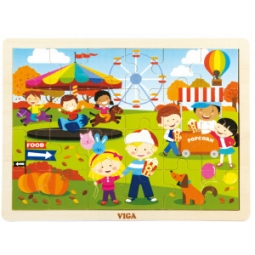 Viga 51271 Puzzle cztery pory roku - jesień