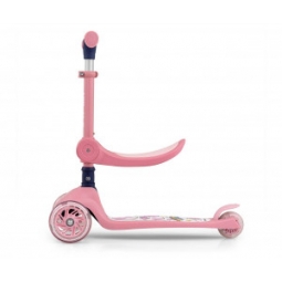 Milly Mally Scooter Fuzzy Pink