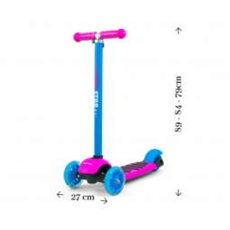 Scooter Little Star Pink-Blue