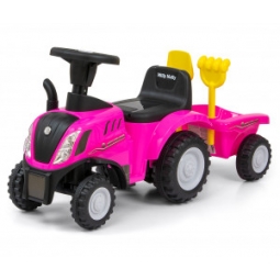 Pojazd New Holland T7 Traktor Pink