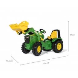 Rolly Toys 651047 Traktor Rolly X Track Premium John Deere 8400R z łyżką