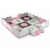 Mata piankowa puzzle Jolly 3x3 Shapes - Pink Grey