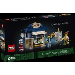 LEGO 40757 KIOSK NA ROGU 205 elementów