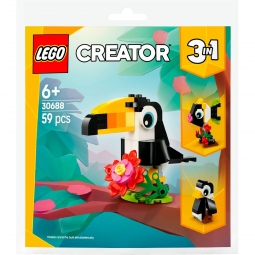 LEGO CREATOR 3w1 30688 - TROPIKALNY TUKAN