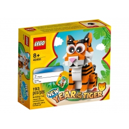 LEGO 40491 - ROK TYGRYSA 193 elementy