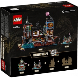 LEGO NINJAGO 40704 DOKI MIKRO-MIASTA NINJAGO