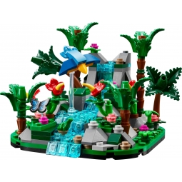 LEGO 40782 DIORAMA Z TROPIKALNYM LASEM