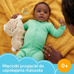 FISHER PRICE ŚPIĄCY KRÓLICZEK USPOKAJACZ PRZYTULANKA Z DŹWIĘKAMI HXG97