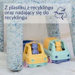 Moja pierwsza śmieciarka: Niebieska Le Jouet Simple