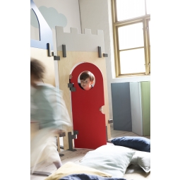 Drewniany panel Miasto teatr domek dla dzieci zabawka mebelki Micki