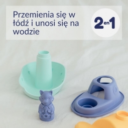 Moja pierwsza łódka 2 w 1: Żółta Le Jouet Simple