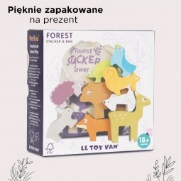 Gra zręcznościowa - Figurki zwierzątka leśne  Le Toy Van