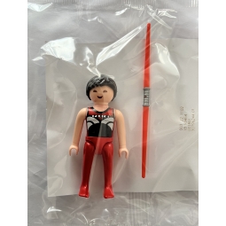 PLAYMOBIL FIGURKA LEKKOATLETA Z OSZCZEPEM 6690