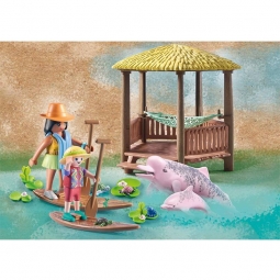 PLAYMOBIL 71143 WYPRAWA Z DELFINAMI seria WILTOPIA