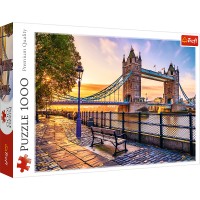 TOWER BRIDGE LONDYN TREFL PUZZLE 1000 EL 10774