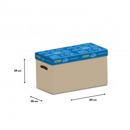 WADER 80154 KLOCKI MIDDLE BLOCKS - 240 elementy